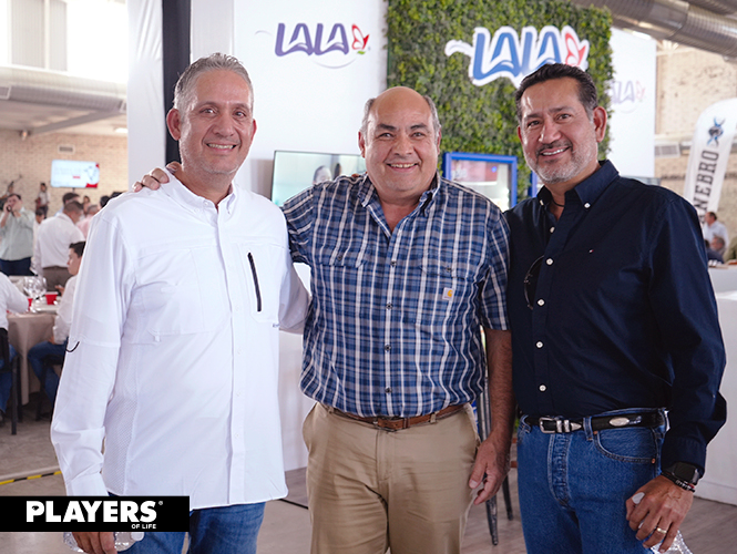 Luis Magaña, Fernando Magaña y Alberto Villarreal.
