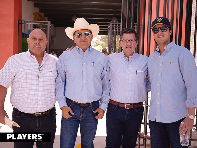Manuel, Juan, Fernando y Óscar.