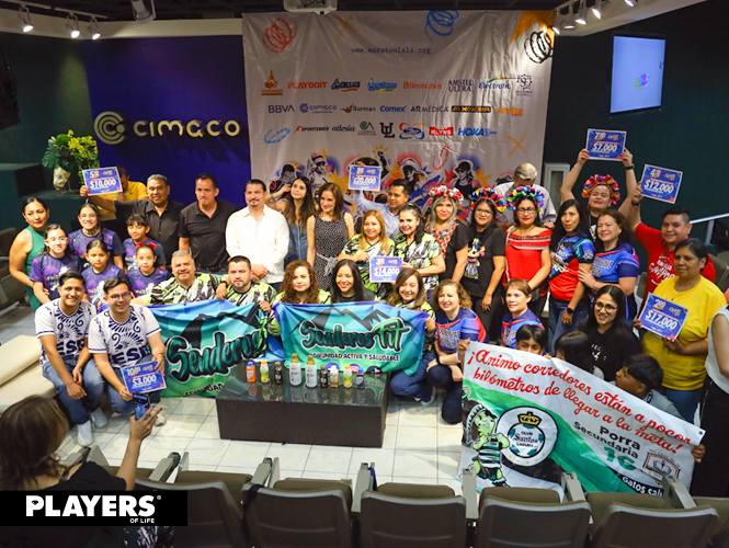 Porras del Maratón Internacional Lala 2025.