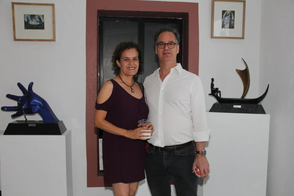 Corina de la Mora y Giovanni Jatta