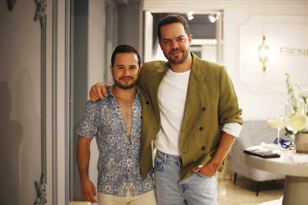 Mario Michel y Santiago Villaseñor