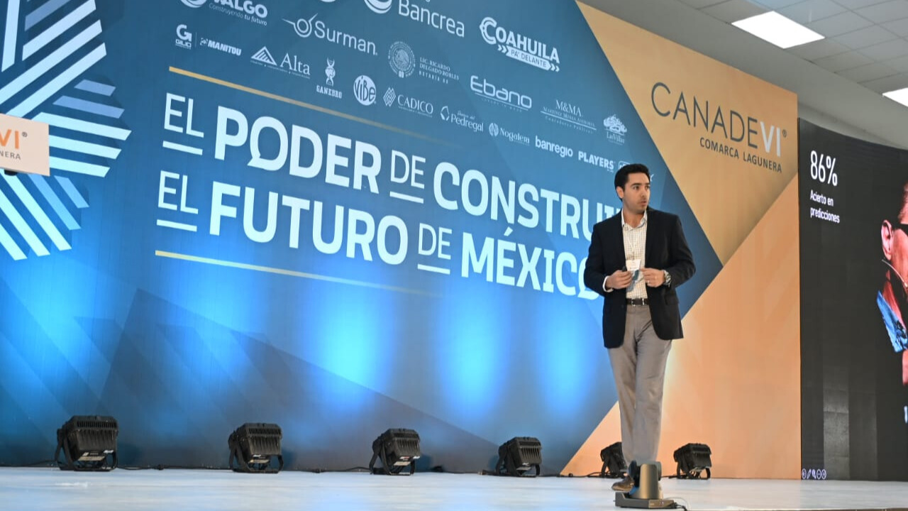 El Centro de Convenciones de Torreón fue la sede del Foro Inmobiliario del Norte, impulsado por CANADEVI Laguna.