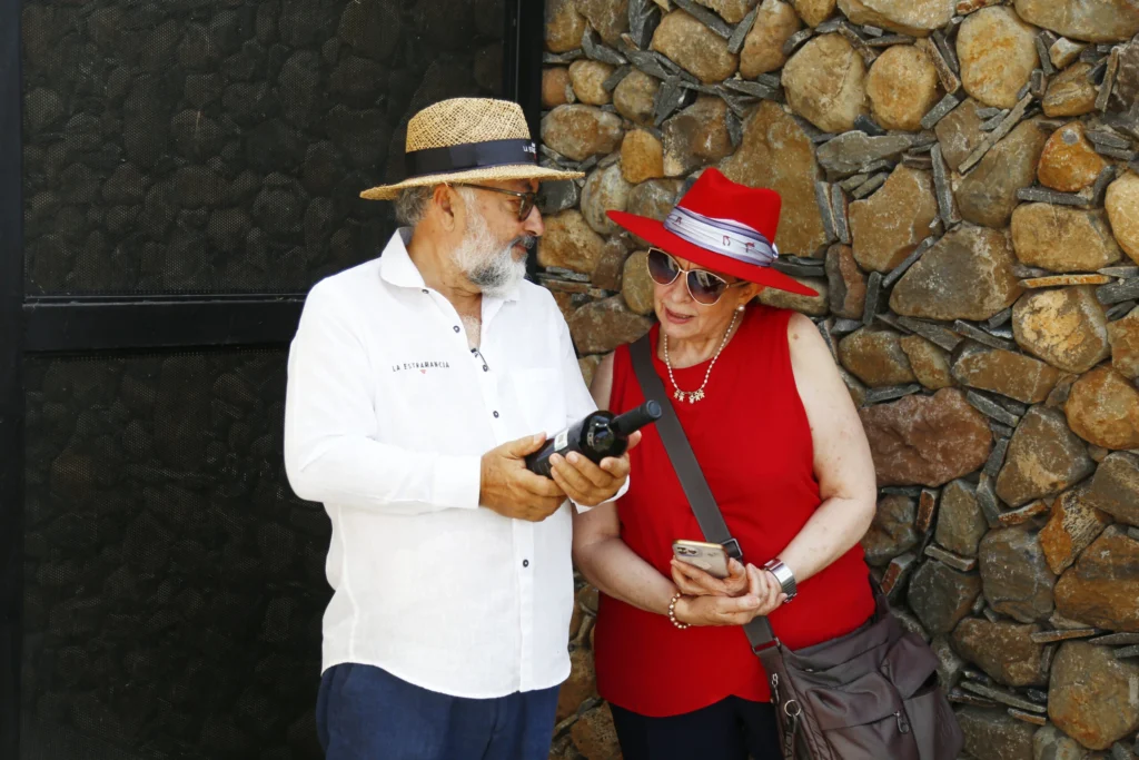 Gerardo Torres y Magui López Vergara