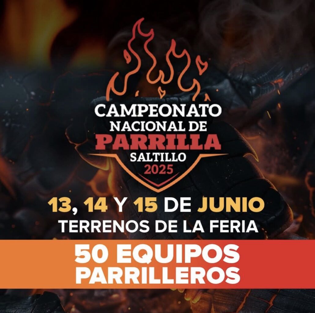 Todo listo para el Campeonato Nacional de Parrilla en Saltillo
