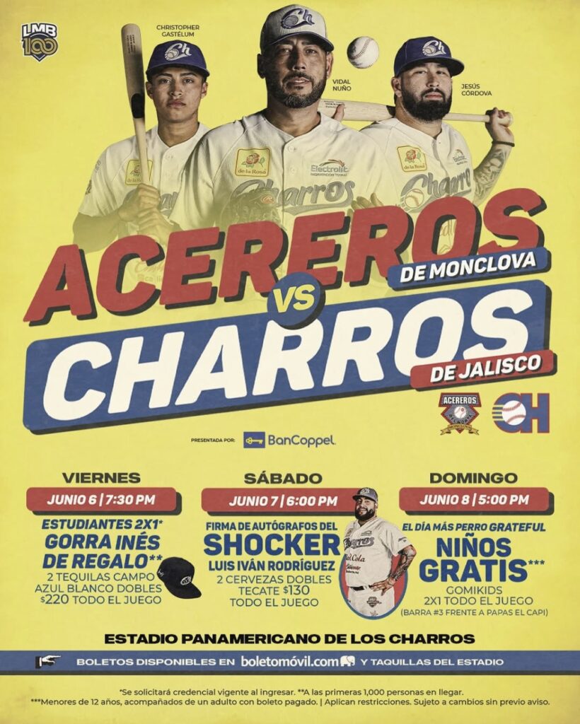 ¿Qué hacer el fin de semana en Guadalajara? ¡No te pierdas a los Charros de Jalisco!