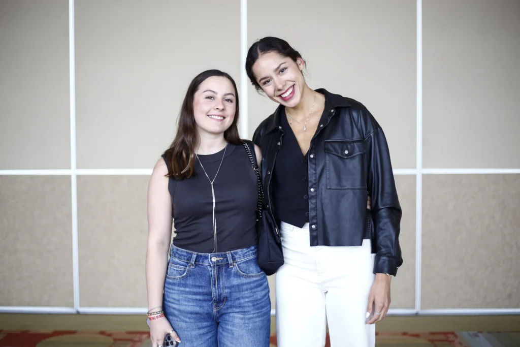 Cristina González e Ivanette Castro