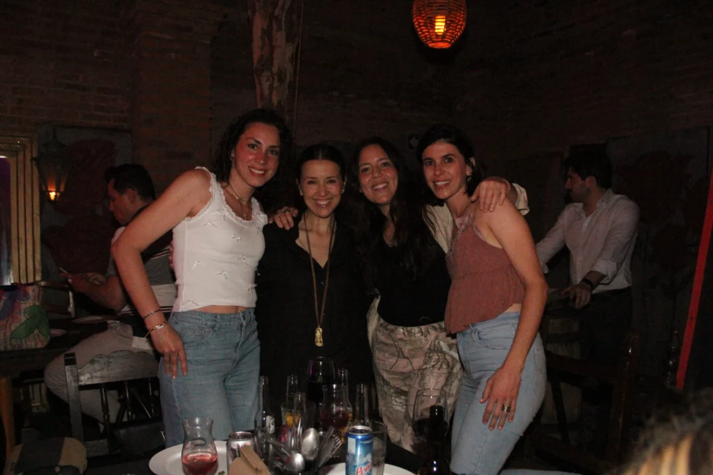 Julieta Hawa, Tanya Mora, Karla Villaseñor e Isabel Campos