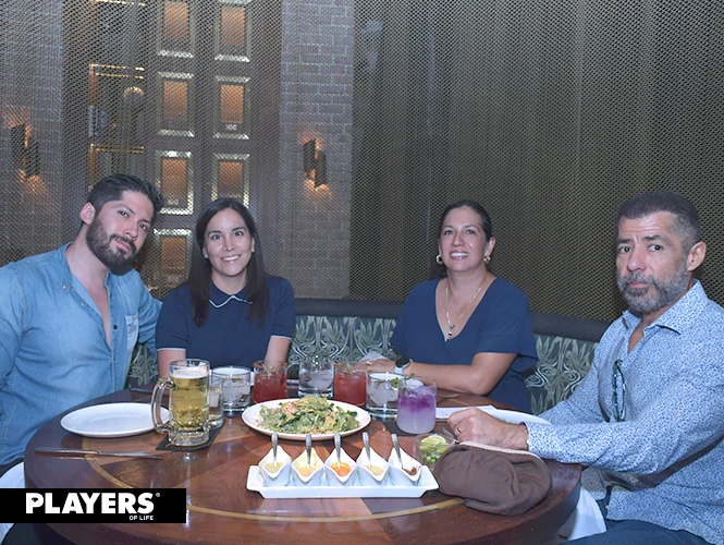 Martín Rodríguez, Laura Martin del Campo, Martha Gutiérrez y Martin Rodríguez