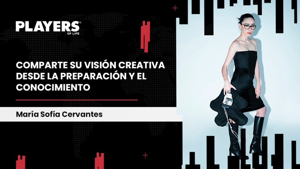 María Sofía Cervantes, creadora de contenido.