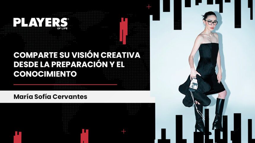 María Sofía Cervantes, creadora de contenido.