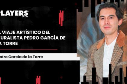 El muralista coahuilense Pedro García de la Torre