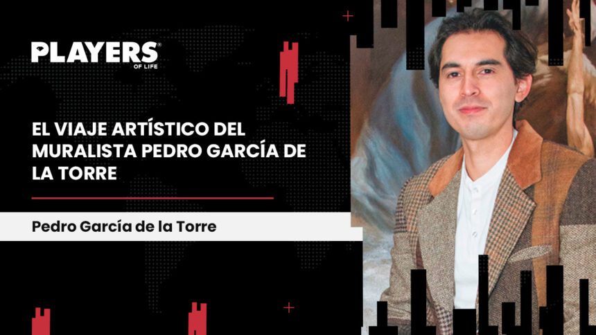 El muralista coahuilense Pedro García de la Torre