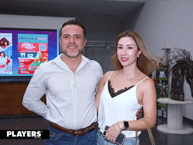 Eduardo Peña y Ana Tere de la Cueva.