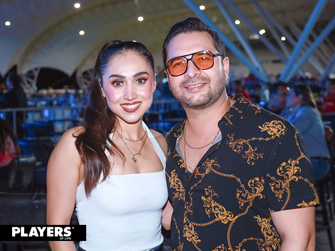 Irlanda Meza y Javier Frayre.