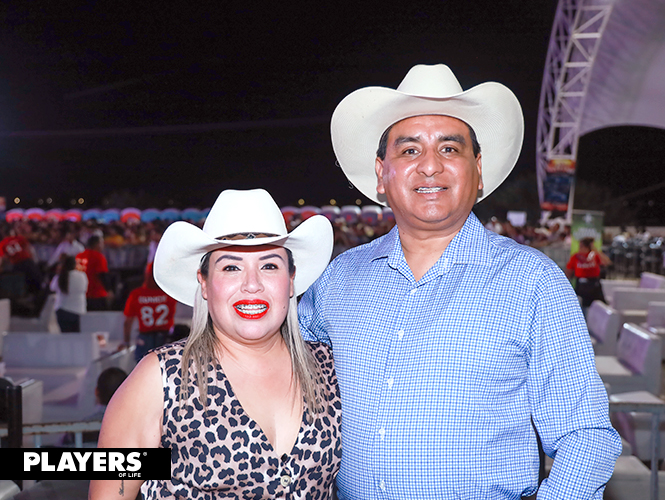 Maribel Sánchez y Jesús Castro.