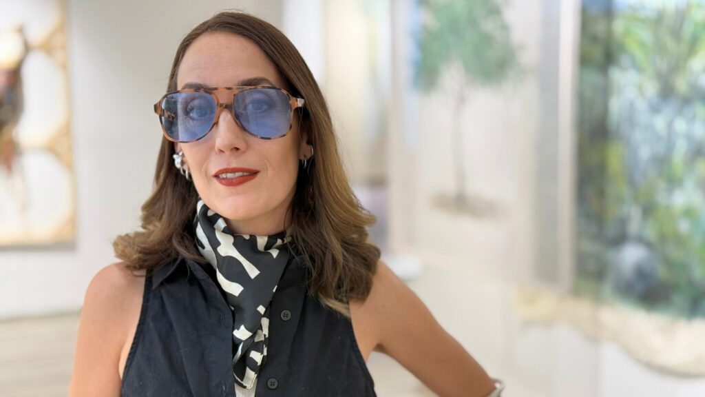 Tete Zarzar, reconocida artista visual.