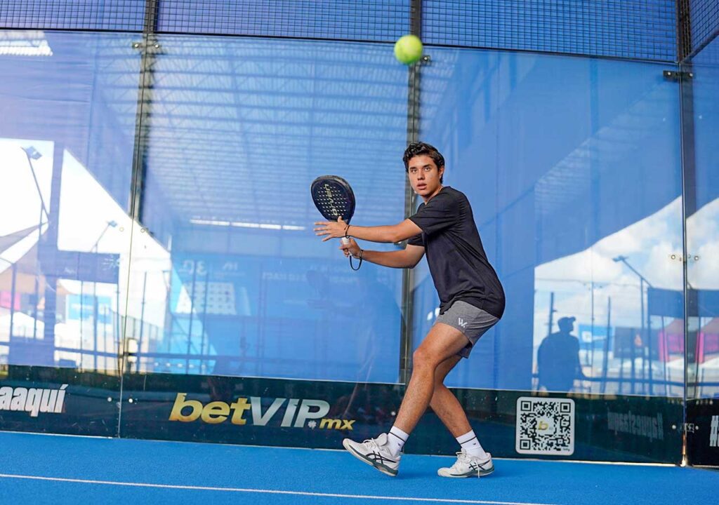 Carlos Barroso, jugador profesional de pádel