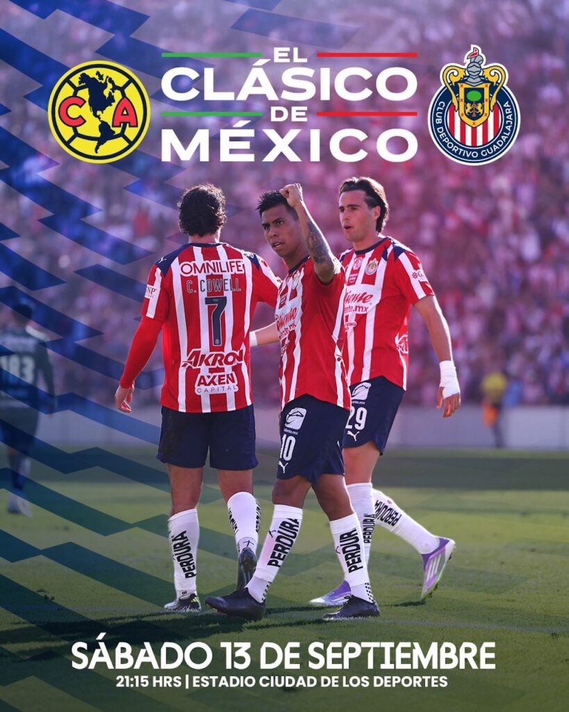 Clásico Nacional: América vs Chivas, fecha, hora y canal de transmisión