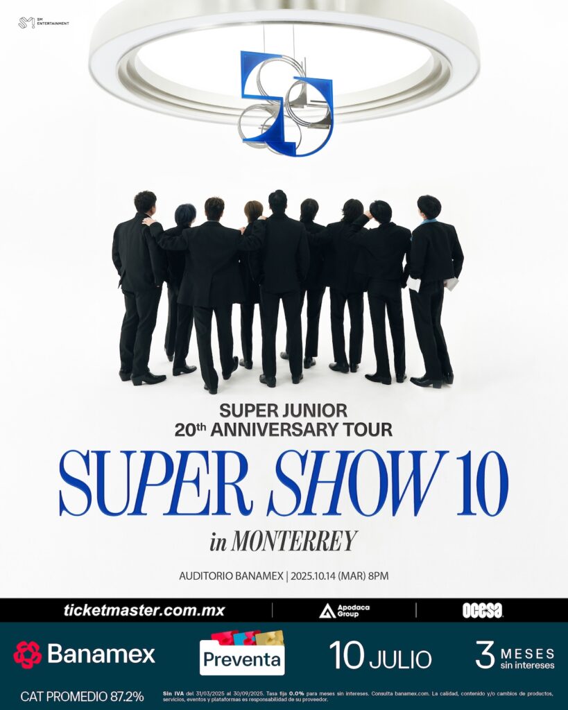 ¿Qué hacer en Monterrey en octubre 2025? No te pierdas el concierto de Super junior