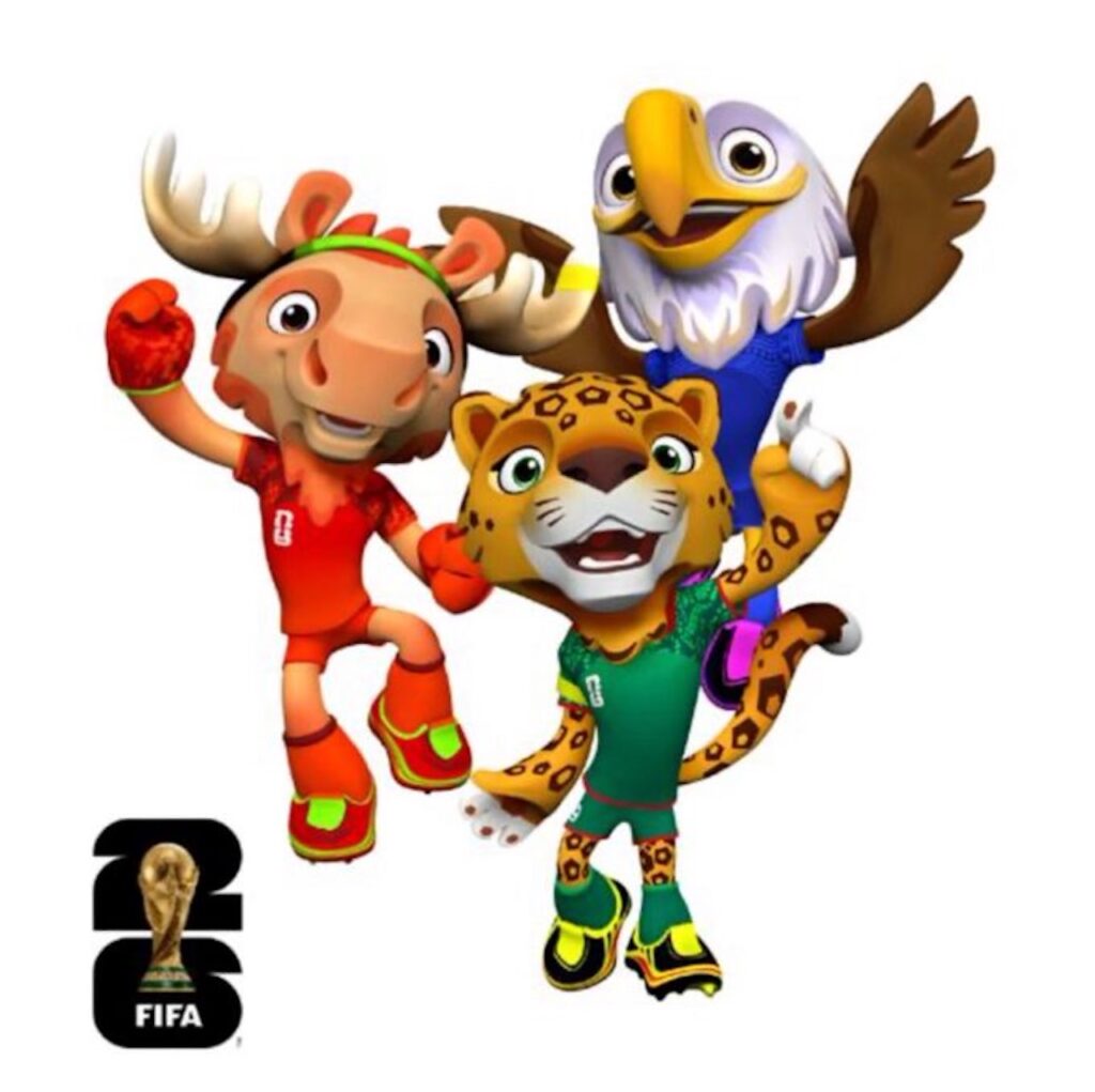 Maple, Zayu y Clutch: así son las 3 mascotas oficiales del Mundial FIFA 2026