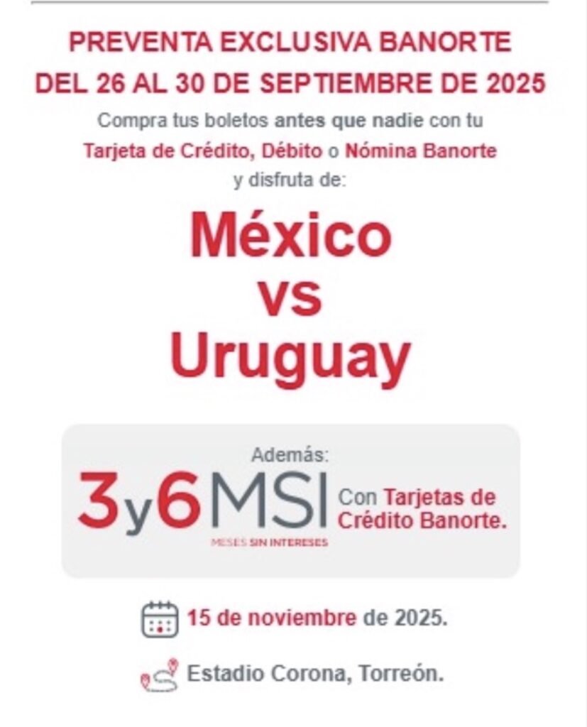 Boletos México vs Uruguay en el TSM: guía completa de compra