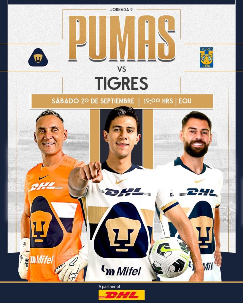 Liga MX: a qué hora y dónde ver el partido Pumas vs Tigres en Ciudad Universitaria