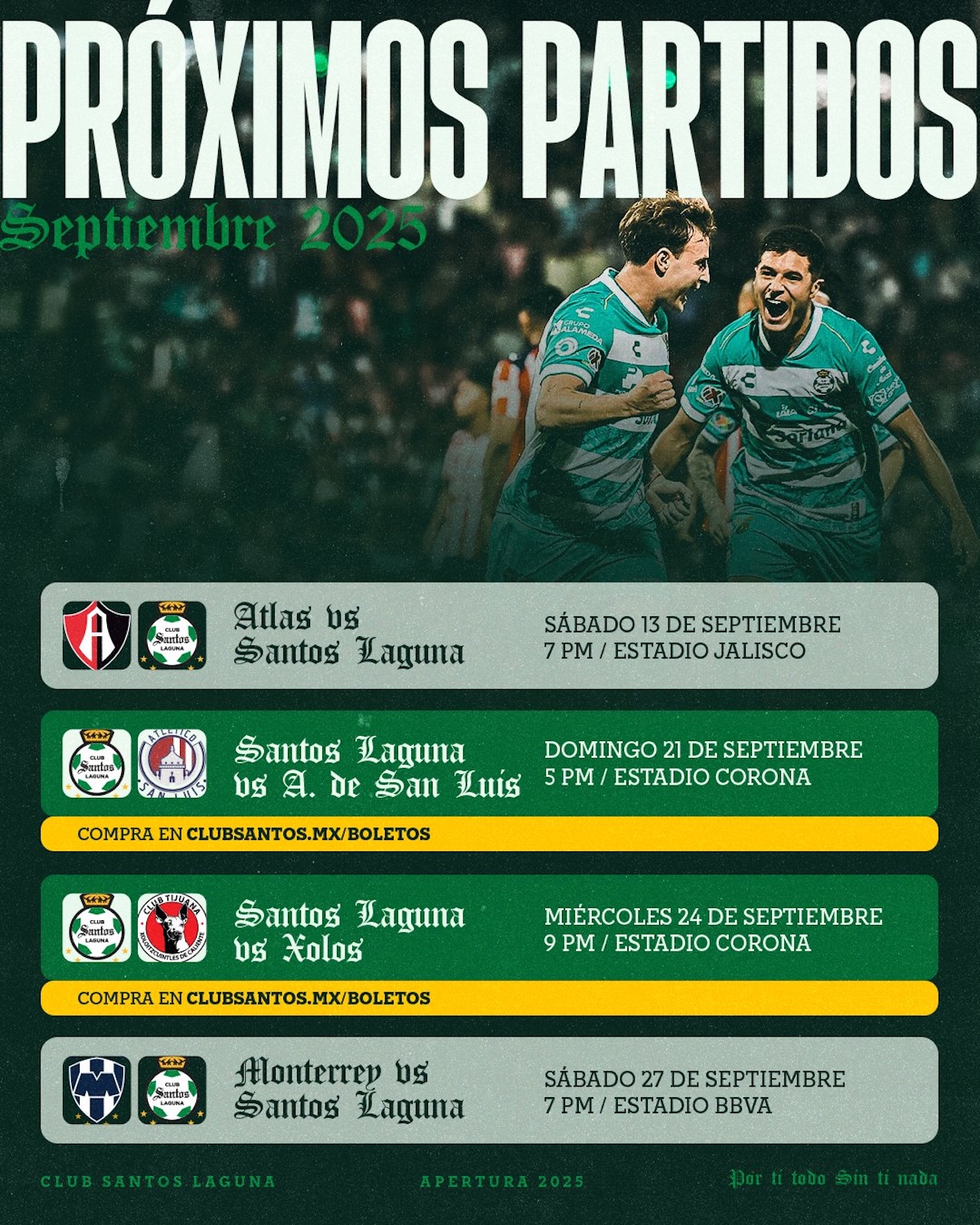 Atlas vs Santos Laguna EN VIVO: Horario y cómo ver el partido J8 de ...