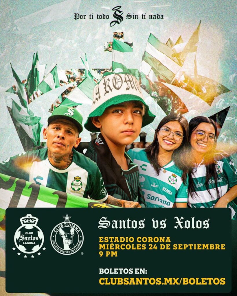 Jornada 10 Liga MX: Santos recibe a Xolos en el TSM Corona