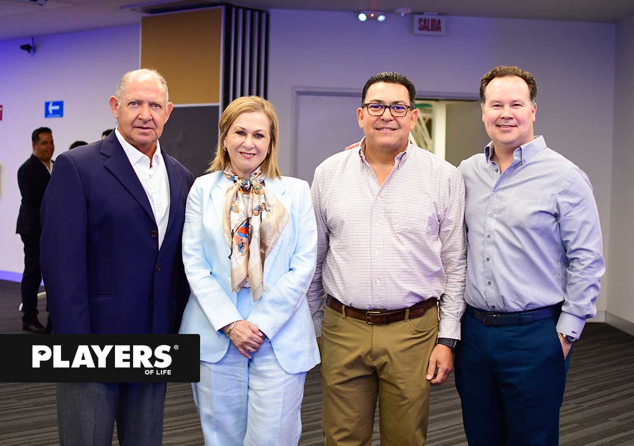 Alfredo Mafud, Magaly Gilio, Daniel Amarante y Rodrigo Pérez.