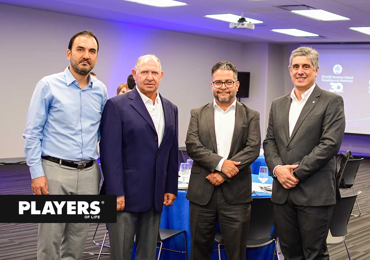 Enrique García, Alfredo Mafud, René Cabral y Horacio Arredondo.