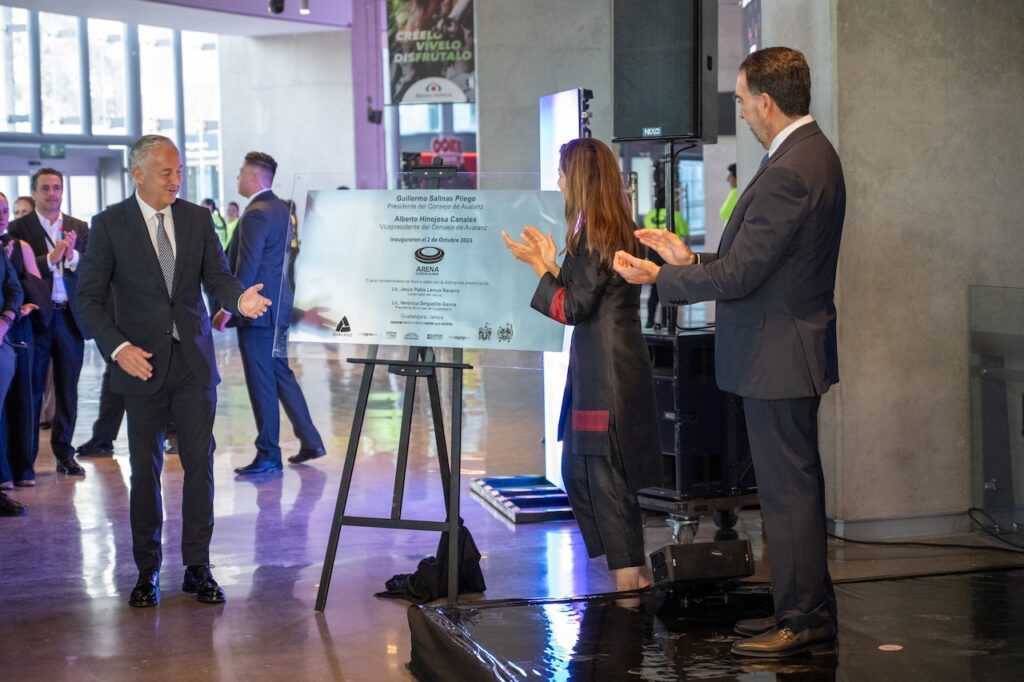 La Arena Guadalajara finalmente fue inaugurada este viernes 3 de octubre. Foto: Cortesía Arena Guadalajara