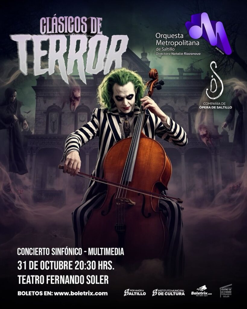 'Clásicos del Terror' encenderá Halloween en Saltillo