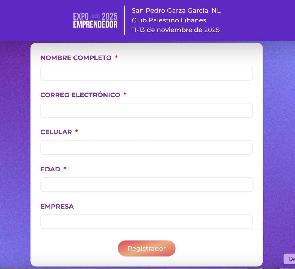 San Pedro será sede de Expo Emprendedor 2025: Así puedes registrarte