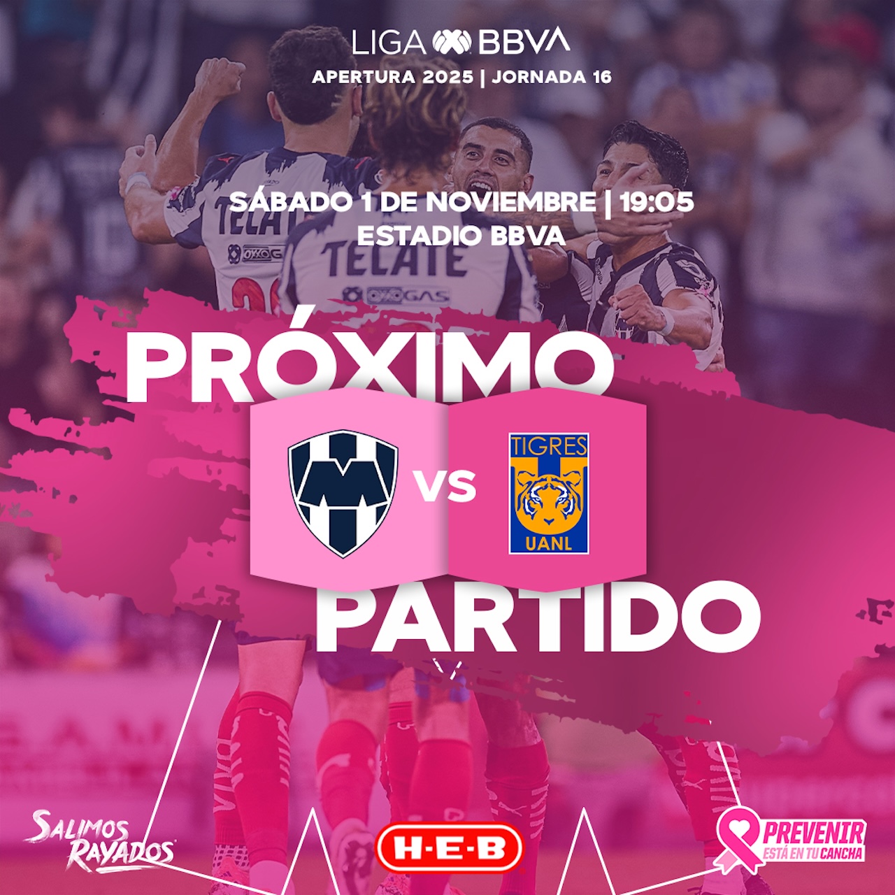 Monterrey vs Tigres UANL EN VIVO: Horario y cómo ver la Jornada 16 de ...