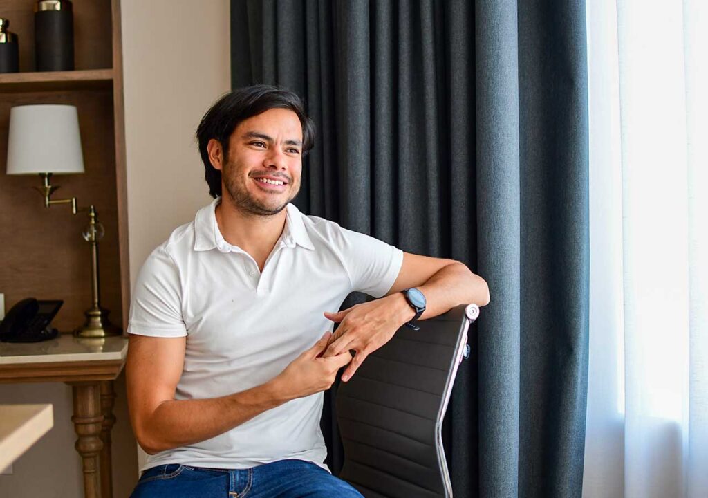 Ricardo Acosta es un absoluto convencido de que la música es su destino.