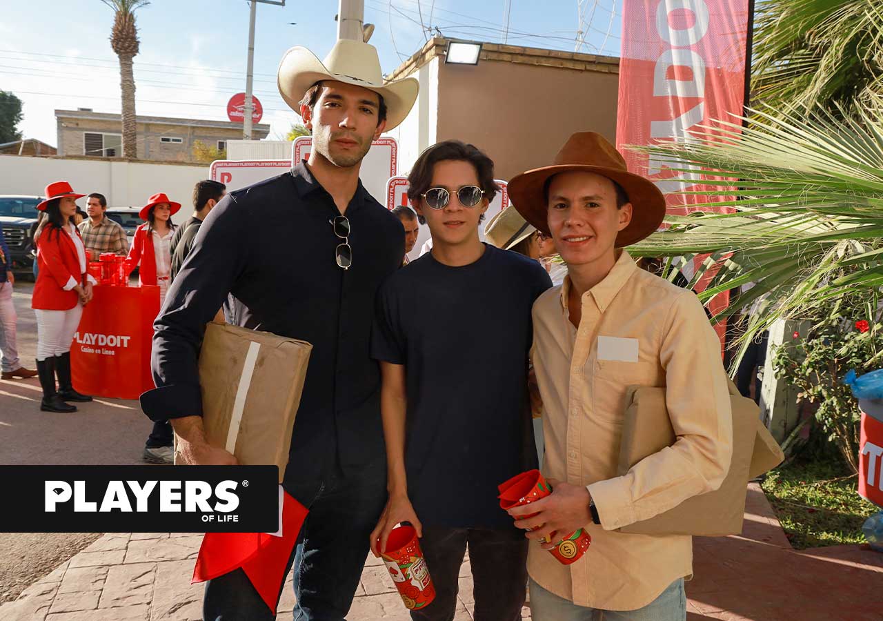 Renato, Ignacio y Andrés.