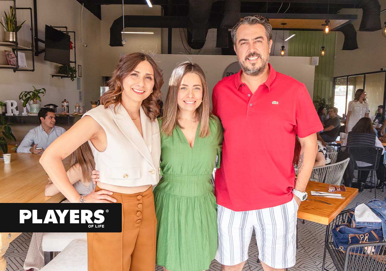 Viridiana Rangel, Lizzy Raigosa y Guillermo Rodríguez.