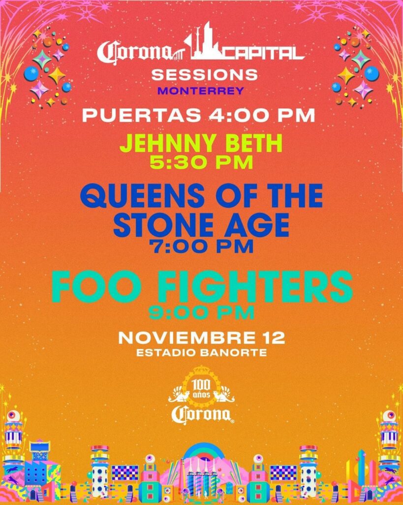 Todo listo para el Corona Capital Sessions Monterrey: Horarios, precios y line up