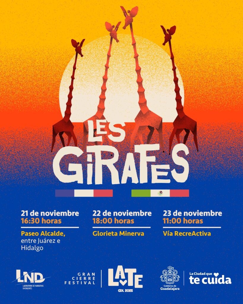 Jirafas gigantes en Guadalajara: Todo lo que debes saber