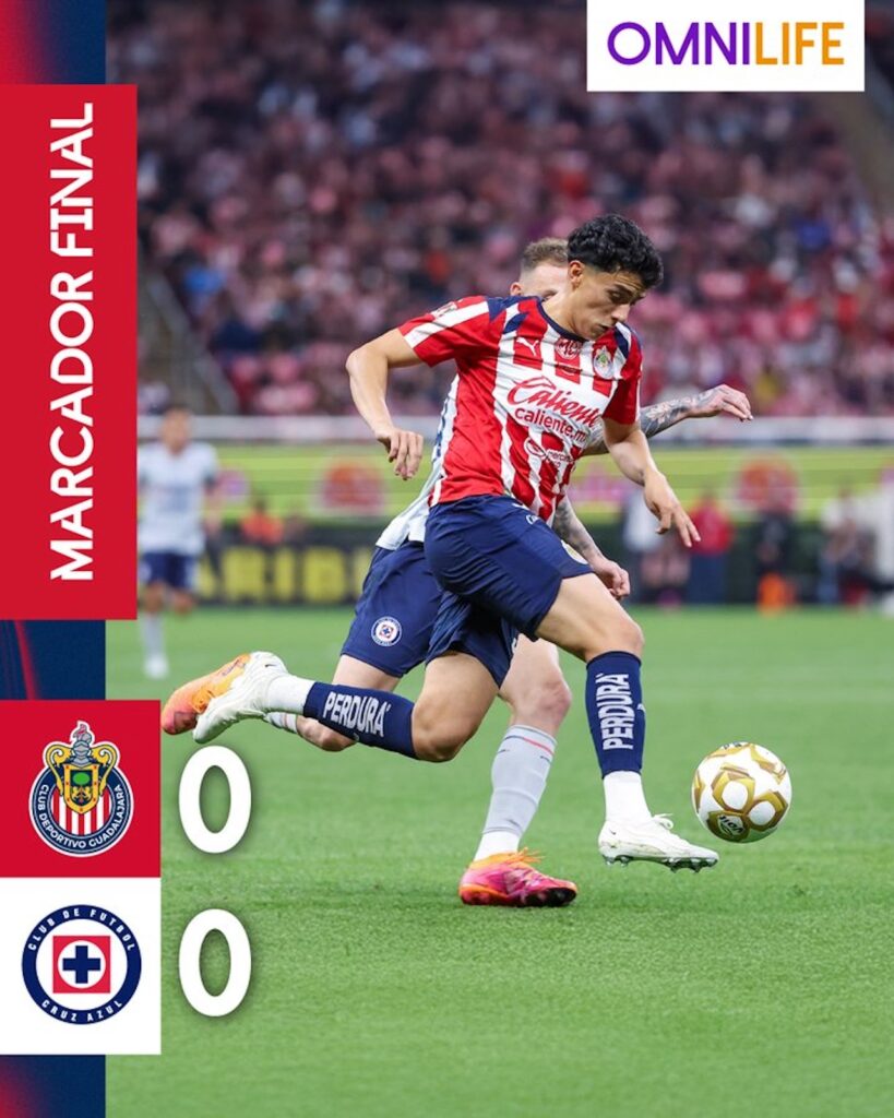 Así quedaron Cruz Azul y América en el partido de Ida de Liga MX