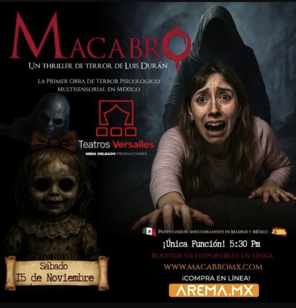 Qué hacer en Monterrey del 14 al 16 de noviembre: No te pierdas 'Macabro'