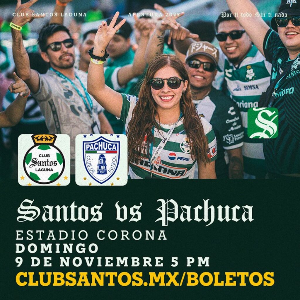 Santos Laguna vs Pachuca EN VIVO: horario, canal y lo que está en juego en la Jornada 17