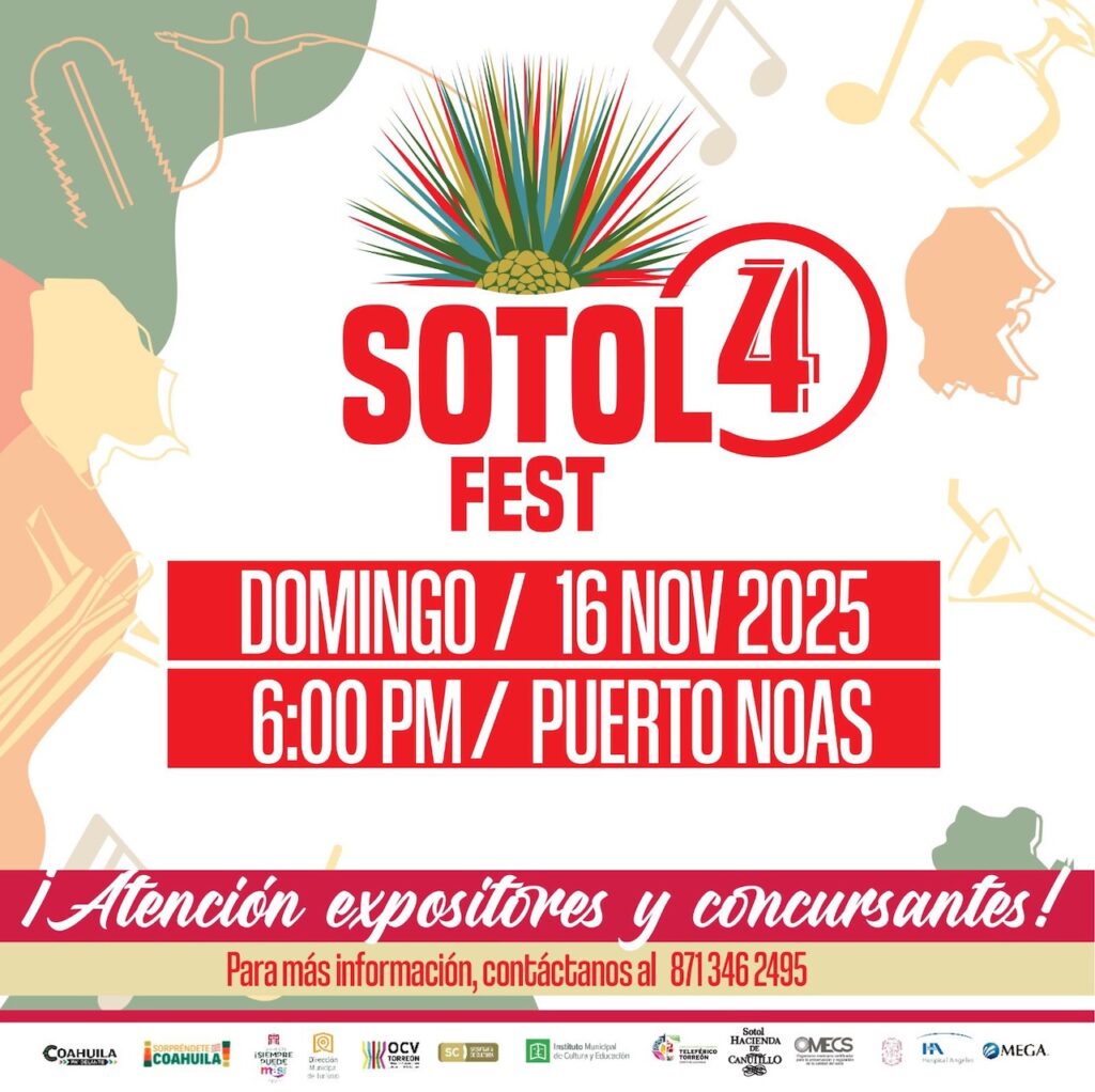 Puerto Noas se alista para el Sotol Fest 2025