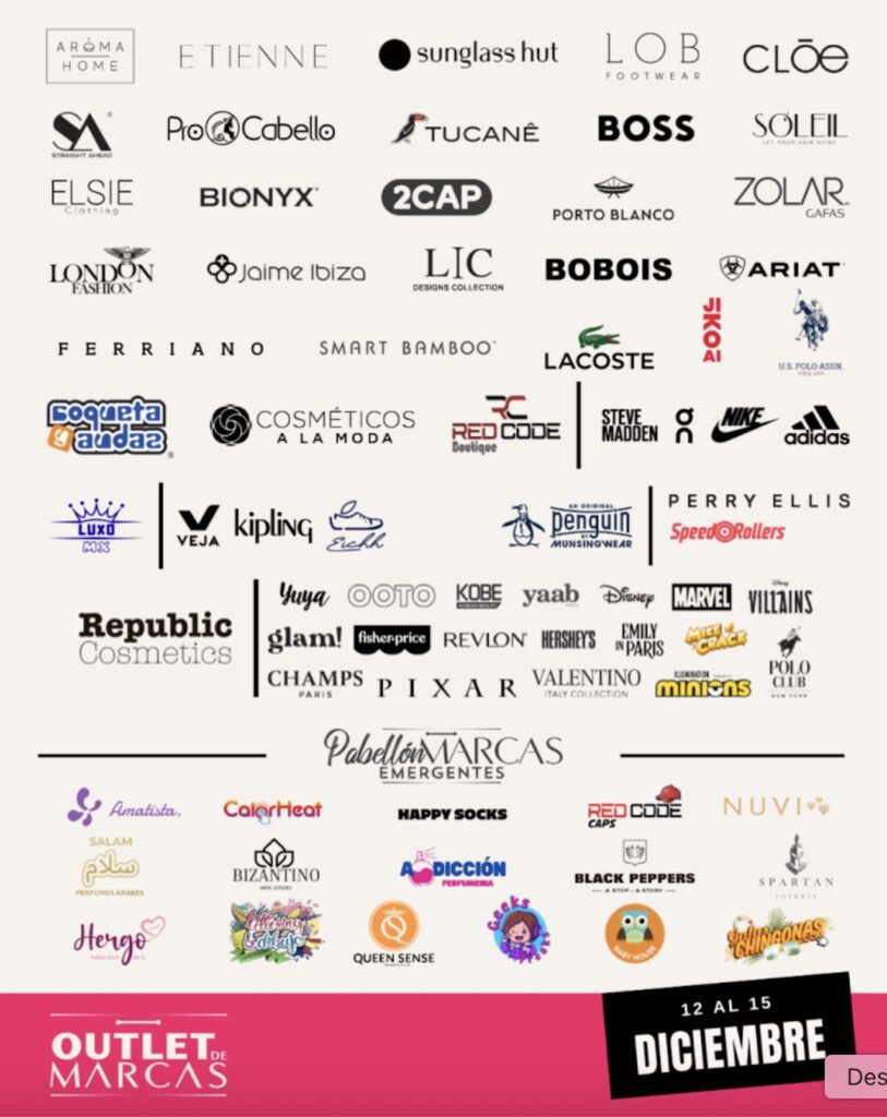 ¿Qué habrá en el Outlet de Marcas Diciembre 2025 en Guadalajara?
