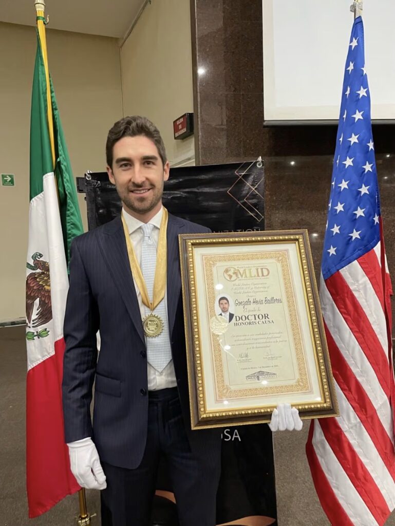 Gonzalo Hevia Baillères es parte de una de las familias más ricas de México