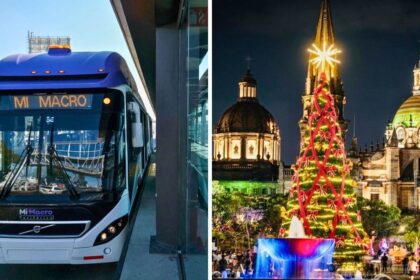 Horarios del transporte público en Guadalajara en Navidad 2025 y Año Nuevo