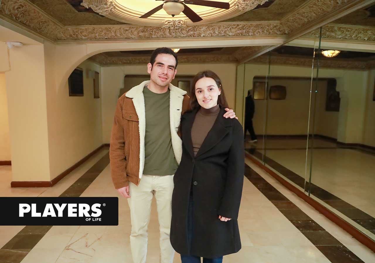 Miguel Castellanos y Valeria Mier.