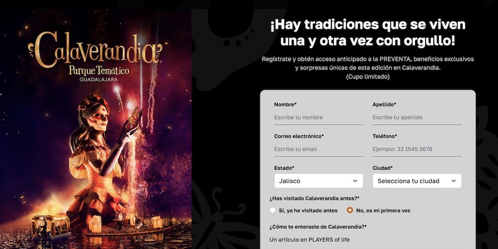Cómo comprar boletos para Calaverandia 2026: Precios y preventa
