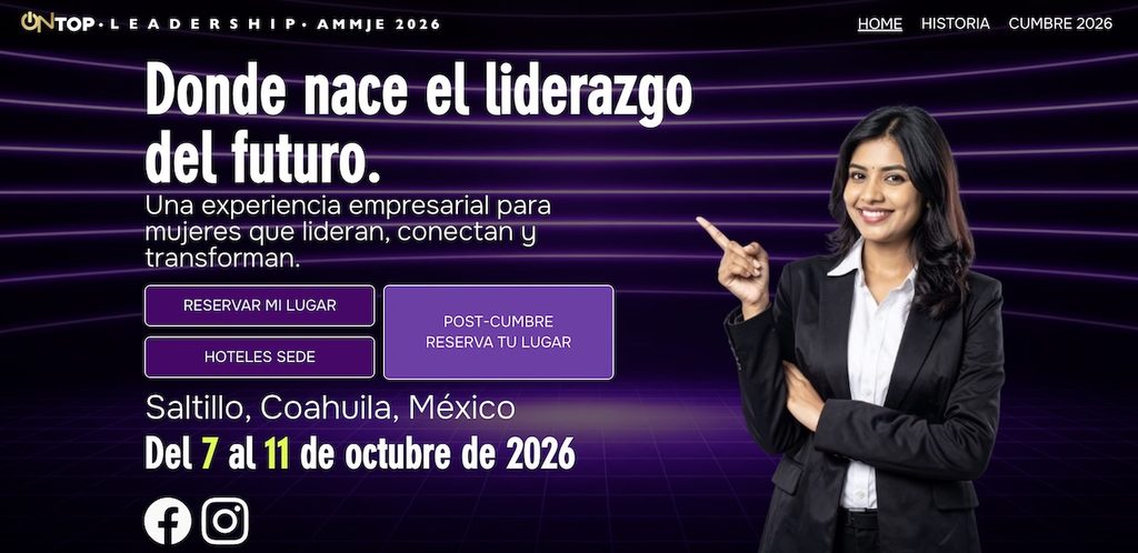 ONTOP Leadership 2026 llegará a Saltillo: Fecha, sede, actividades y registro