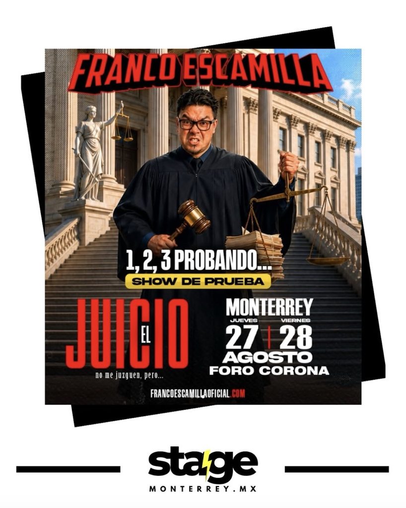 Monterrey: Conciertos y eventos del 28 al 30 de agosto de 2026